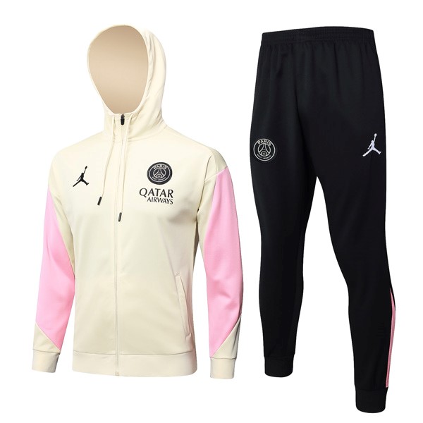 Hoodies PSG 2024-2025 Gelb Pink 3